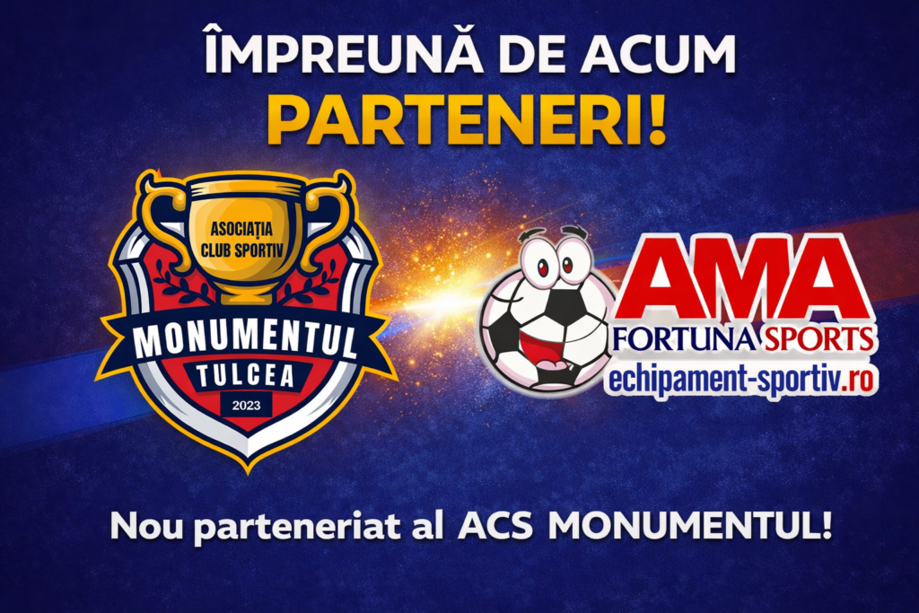 parteneriat ACS Monumentul Tulcea AMA Fortuna Sports