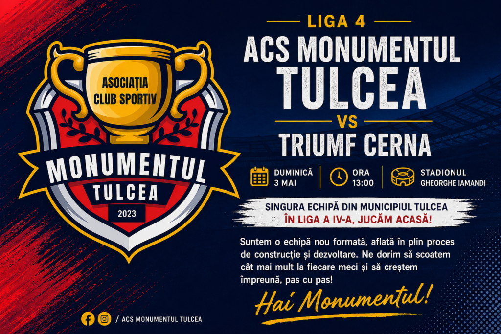 meci acasa acs monumentul tulcea